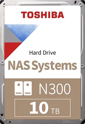 Produktbild von Toshiba N300 NAS - Festplatte - 10 TB - intern - 3.5" (8.9 cm)