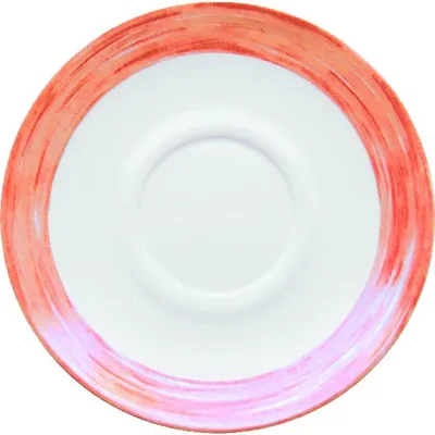 Immagine prodotto di Set di 6 piatti piani arancioni, diametro 14 cm