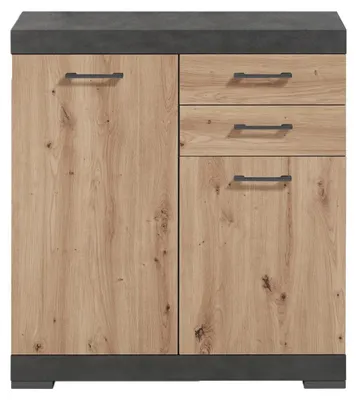 Image de CALICOSY - Buffet avec 2 Portes et 2 Tiroirs L80cm - Bristol