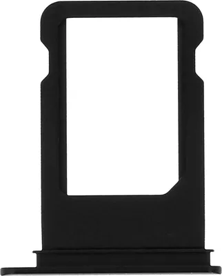 Produktbild von Avizar, Nano-SIM-Kartenhalter für Apple iPhone 7, Schwarz