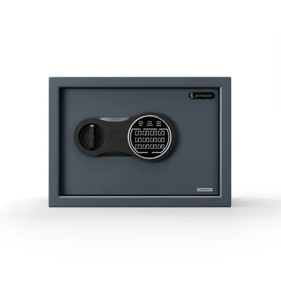 Produktbild von Kleiner Haussafe, elektronisches Zahlenschloss, für Bargeld und Dokumente, 350 × 250 × 250 mm: DORIAN