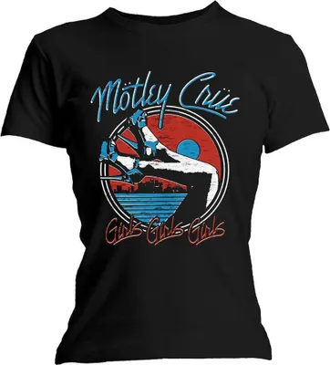 Obrázok produktu pre Mötley Crüe Heels V.3 Tričko s krátkym rukávom Black L Dámske