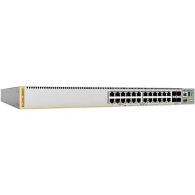 Produktbild von Allied Telesis AT x530L-28GPX - Switch - L3 - managed - 24 x 10/100/1000 (PoE+) + 4 x 1 Gigabit/10 Gigabit SFP+ (Uplink) - an Rack montierbar - PoE+ (740 W)