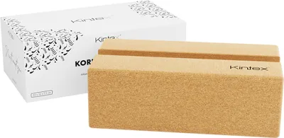 Produktbild von Kintex Kork Yogablock, 22 cm x 12 cm x 7,5 cm