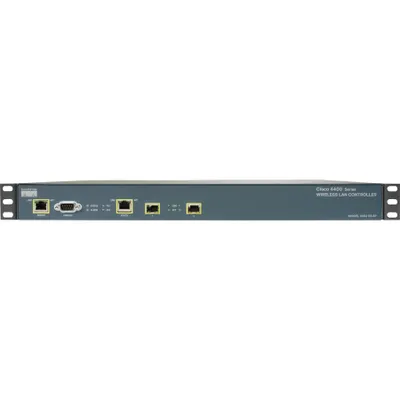 Produktbild von Cisco AIR-WLC4402-12-K9, 10, 100, 1000 Mbit/Sek, 802.11a, 802.11b, 802.11g, 802.11n, Ethernet (RJ-45), Wi-Fi, IEEE 802.1D, IEEE 802.1Q, IEEE 802.3, IEEE 802.3u, SNMP 1, RMON, Telnet, SNMP 3, SNMP 2c, HTTP, HTTPS, TCP/IP, UDP/IP, ICMP/IP, IPSec