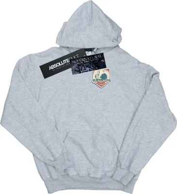 Produktbild von Supernatural - Kapuzenpullover für Herren BI17623 (S) (Grau)