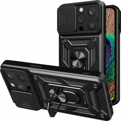 Obrázok produktu pre Hurtel 5907769350016, Ochranný obal, Apple, iPhone 13 Pro, 15,5 cm (6.1"), Čierna