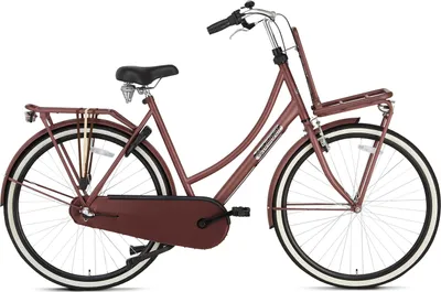 Produktbild von Popal Daily Dutch Basic+ Transportfahrrad - Damen - 50 cm - Rot