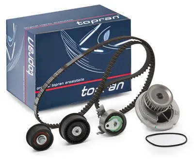 Produktbild von TOPRAN 207 902 Zahnriemensatz + Wasserpumpe für OPEL Corsa C Schrägheck (X01) Meriva A (X03) Astra G CC (T98) Zafira A (T98) Vectra C Limousine (Z02)