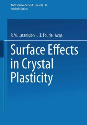 Obrázek produktu pro Surface Effects in Crystal Plasticity