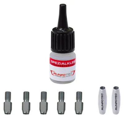 Obrázek produktu pro Opravná sada RUNPOTEC Ø 3 mm, GF3 SLIM 8dílná, nerezová ocel, závit 20951