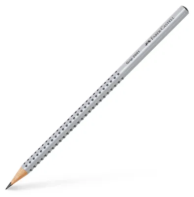 Produktbild von Faber-Castell GRIP 2001, HB, Grau, Dreieckig, 1 Stück(e)