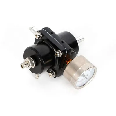 Obrázek produktu pro univerzální regulátor tlaku paliva 0-140 Psi Sada regulátoru tlaku paliva s manometrem Nastavitelná sada manometrů