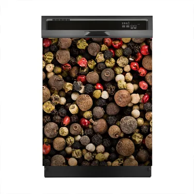 Produktbild von Magnete Dekorative 60x70 cm Küche Magnetmatte Spülmaschine - Bunte Paprika