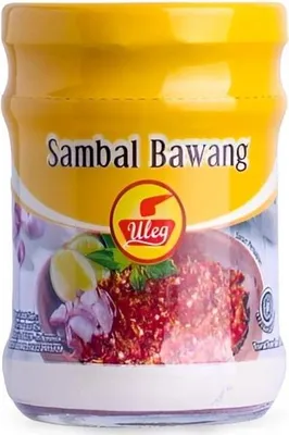 Immagine prodotto di Uleg | Salsa Sambal Bawang - 190 g - Salsa piccante - Peperoncino - Cucina indonesiana
