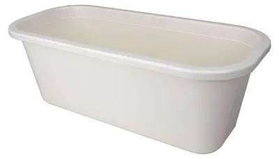Produktbild von Kunststoff Blumenkasten 40cm in türkis, pink, grün, anthrazit, weiß oder braun