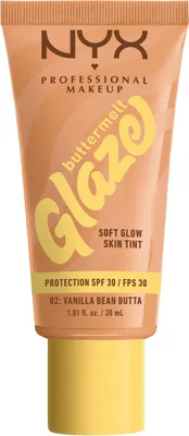 Immagine prodotto di NYX PROFESSIONAL MAKEUP Buttermelt Glaze Soft Glow Skin Tint SPF30, Vanilla Bean Butta