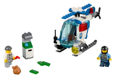 Produktbild von LEGO® Juniors Verfolgung mit dem Polizeihelikopter 10720