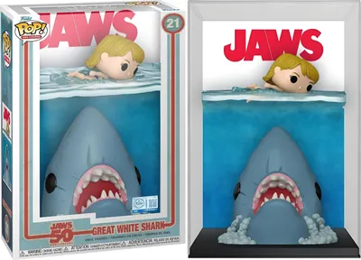 Produktbild von FUNKO POP! Vinyl Figur Movie Jaws Der weiße Hai Great White Shark 21 Special