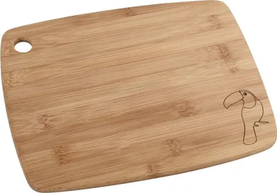 Immagine prodotto di Fackelmann Tagliere in legno di bambù, per tagliare e servire, 30x23x 1 cm