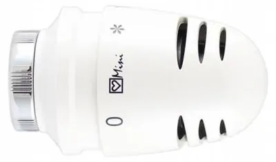 Obrázok produktu pre Termostatická hlavica HERZ "Mini - DE LUXE” - M28x1,5 matná biela