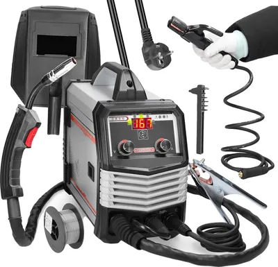 Obrázek produktu pro Svařovací stroj, funkce 4 v 1, přenosný design, 220 V, černý