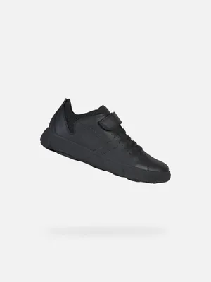Produktbild von Geox Schwarze Nebcup-Sneaker für Jungen 30