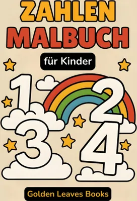 Produktbild von Zahlen Malbuch für Kinder