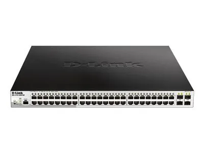Zdjęcie produktu dla 52-portowy przełącznik D-LINK DGS-1210-52MP/ME/E, Smart Managed ME PoE Gigabit 370W