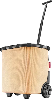 Image de Reisenthel carrycruiser, sac trolley, beige, aluminium, polyester, motifs, 40 l, 420 mm