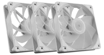 Image de MSI MAG F120 ARGB WHITE x3 Ventilateur pour boîtier d'ordinateur 12 cm Blanc 3 pièce(s)