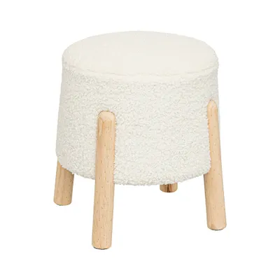 Produktbild von Eazy Living Teddy Sitzhocker Maëlle Weiß