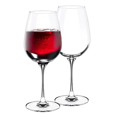 Image de Verres à vin Wilmax 470 ml en cristal transparent, lot de 2 WL-888033/2C