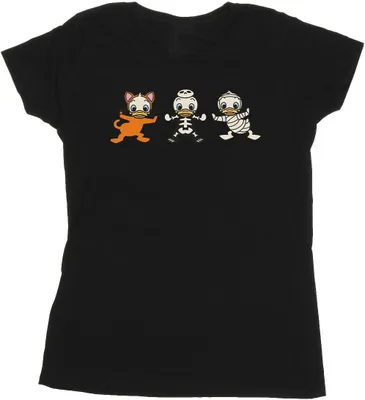 Produktbild von Disney - "Duck Tales Halloween" T-Shirt für Damen BI33870 (XXL) (Schwarz)
