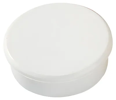 Zdjęcie produktu dla Dahle silny magnes samoprzylepny 38 mm biały, 2 sztuki w opakowaniu blistrowym