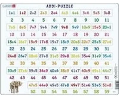Image de Puzzles Addition 1-59 58 pièces