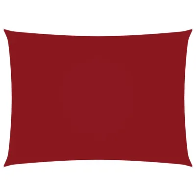 Produktbild von The Living Store Sonnensegel Oxford-Gewebe Rechteckig 2x4 m Rot