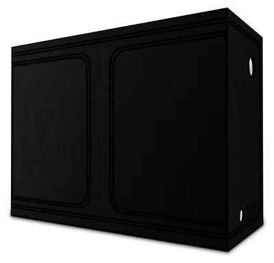 Immagine prodotto di Tenda da coltivazione per interni - Grow box serra - 240x120x200 cm - Tessuto Oxford - Ideale per la coltivazione e l'idroponica - Colore: nero