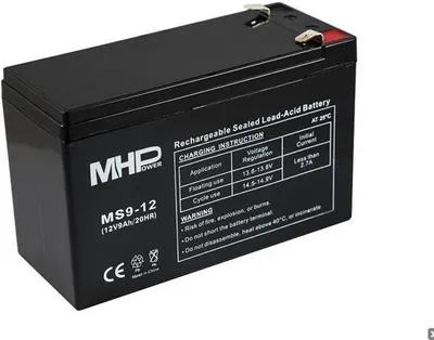 Produktbild von Akumulator MHPower MS9-12 VRLA AGM 12V/9Ah, zamiennik RBC17