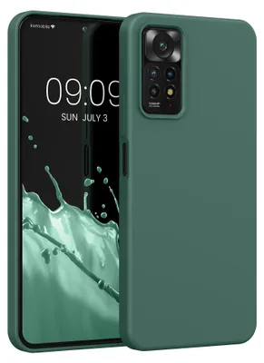 Produktbild von kwmobile Handyhülle für Xiaomi Redmi Note 11 Pro / Note 11 Pro (5G) / Note 12 Pro (4G) Hülle - Case Silikon - Kabelloses Laden - Schutzhülle Cover in