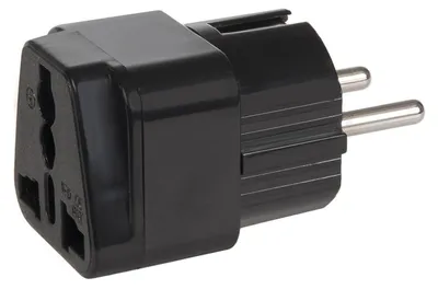 Productafbeelding van Universele reisadapter stekker GB/UK naar EU Schuko