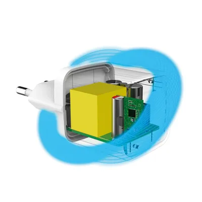Image de Celly TC1C20WLIGHTWH chargeur d'appareils mobiles Universel Blanc Secteur Intérieure