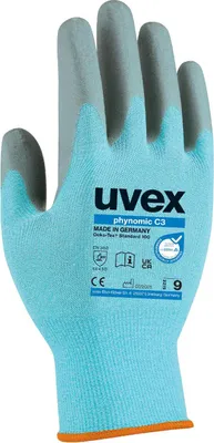 Obrázok produktu pre Uvex 6008011, Modrá, Šedá, Dospelý, Dospelý, Unisex, 1 kusov, Polyetylen, Elastan, Polyamid