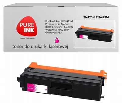Produktbild von Toner Pureink TN423M Magenta für Brother MFC-L8900CDW 4000 Seiten