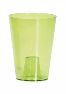 Obrázok produktu pre kvetináč 13cm Coubi Orchid DUS130P-CPY2 transparentný zelený plastový PROSPERPLAST