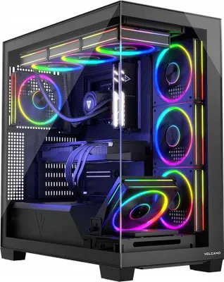 Immagine prodotto di Modecom MODECOM PC CASE STELLAR 5F ARGB 10 BLAC