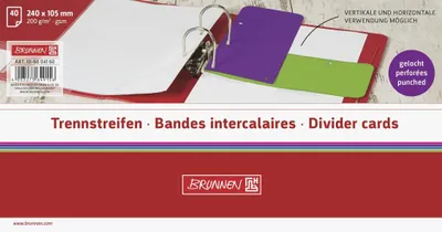 Produktbild von BRUNNEN Trennstreifen CC purple