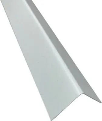 Produktbild von Winkelblech 2 m Alu weiß RAL 9010 Zuschnitt 10 cm = 50 x 50 mm Winkel 90°