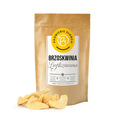 Zdjęcie produktu dla Brzoskwinie Liofilizowane 20 g