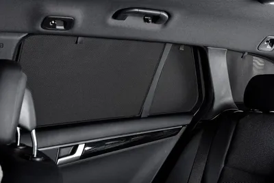 Image de Car Shades Pare-soleil pour voiture Pare-brise Vitre arrière Noir 99,5 cm